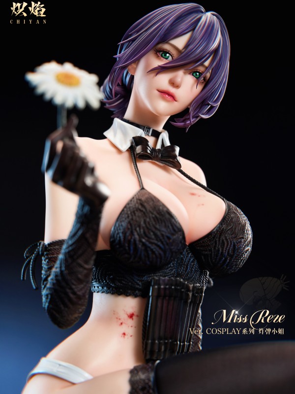Chiyan Studio Chainsaw Man Miss Bomb Reze Hot Sexy 1/4 Statue